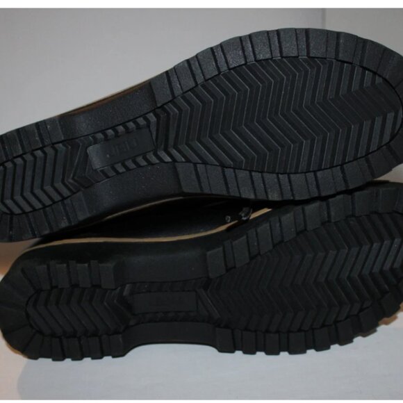 Black Weather Ready Boots 10 M JBU Lace Up Fleece Lined NWT Rubber Sole - Picture 5 of 5